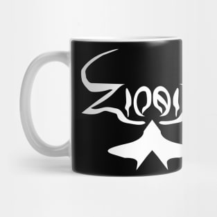 font metal with text zionis Mug